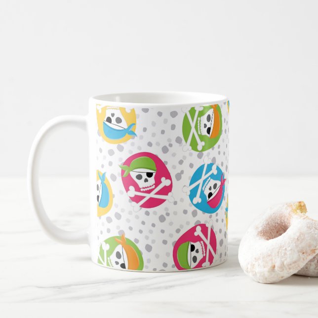 Behalt oder gestalten Sie Ihre eigene - Klassische Kaffeetasse (Mit Donut)