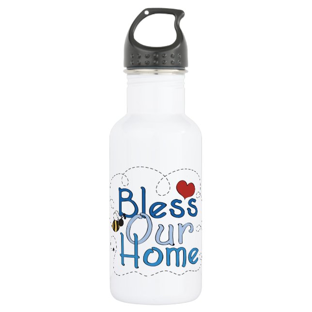 Behalt oder gestalten Sie Ihre eigene - Wasserflas Edelstahlflasche (Vorderseite)