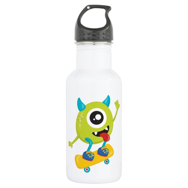 Behalt oder gestalten Sie Ihre eigene - Wasserflas Edelstahlflasche (Vorderseite)