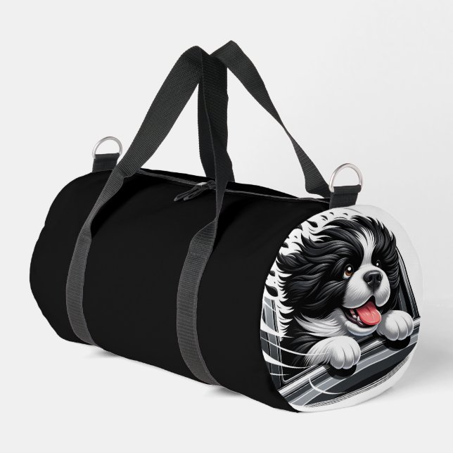 Behalt oder gestalten Sie Ihre eigenen Duffle Bag (Linke Seite)