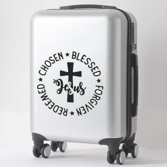 Behalt oder gestalten Sie Ihren eigenen 14" x 14"  Aufkleber (Koffer)