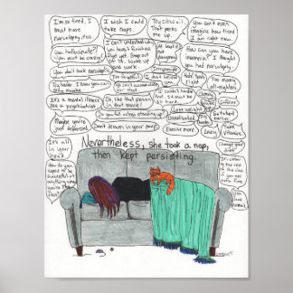 Behalt Persisting (Narcolepsy) Poster
