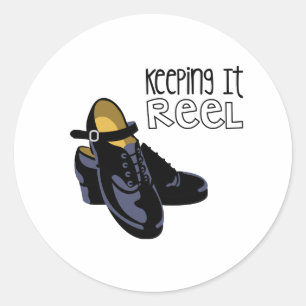 Behalt-Regal Runder Aufkleber