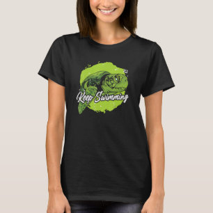 Behalt Roter Eared Slider Tortoise Painted t lä T-Shirt