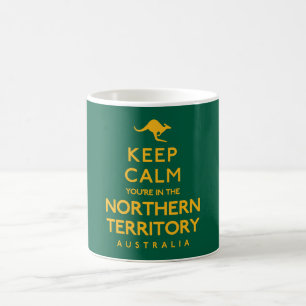 Behalt Ruhe, du bist in den nördlichen Gebieten Kaffeetasse