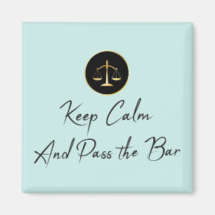 Behalt Ruhe. Gib die Bar. Magnet