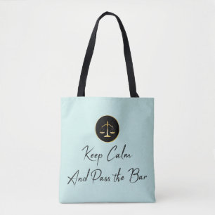 Behalt Ruhe. Gib die Bar. Tasche