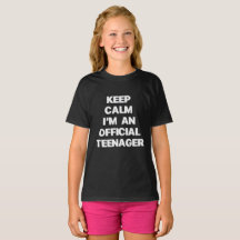 Behalt Ruhe, ich bin ein Offizieller Teenager