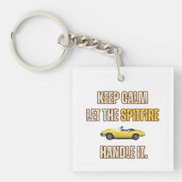Behalt Ruhe, Triumph Spitfire Schlüsselanhänger