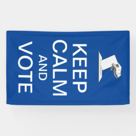 Behalt Ruhe und Abstimmung 2026 Banner