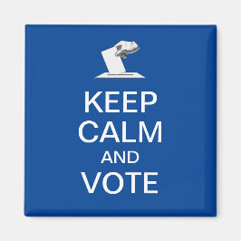 Behalt Ruhe und Abstimmung 2026 Magnet