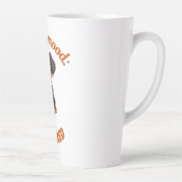 Behalt Ruhe und Drink Kaffee - Dog Lover Digitale  Milchtasse