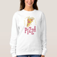 Behalt Ruhe und essen Pizza Funny Food Redewendung