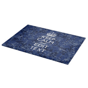 Behalt Ruhe und habe deine digitale Camouflage fü Schneidebrett