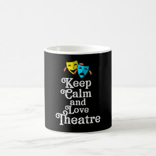 Behalt Ruhe und Liebe Kaffeetasse