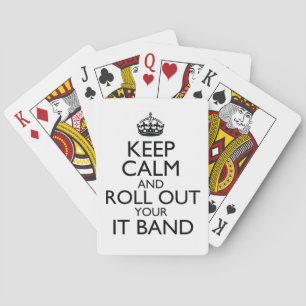 Behalt Ruhe und Roll-out deiner IT Band-Karten Spielkarten
