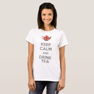 Behalt Ruhe und trinken Tee - T - Shirt für Frauen