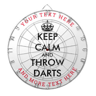 Behalt Ruhe und wirf Dart-Dart-Dart-Dart-Dart Dartscheibe