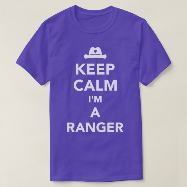 Behalt ruhig Im Ranger T-Shirt (Design vorne)