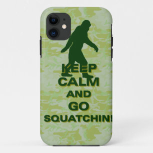 Behalt ruhig und gehe Squatchin Case-Mate iPhone Hülle