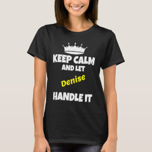 Behalt ruhig und lass leugnen es komisch sarkastis T-Shirt