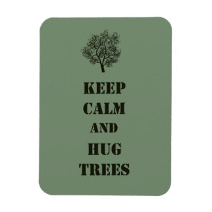 Behalt ruhiger Bäume Magnet