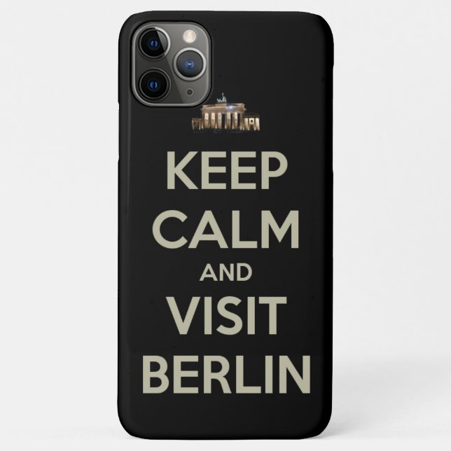 behalt ruhiger Besuch berlin Case-Mate iPhone Hülle (Rückseite)