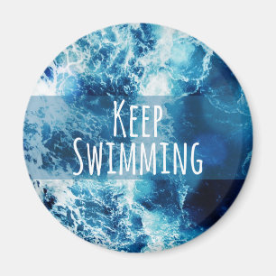 Behalt Schwimmmeer Motivierend Magnet