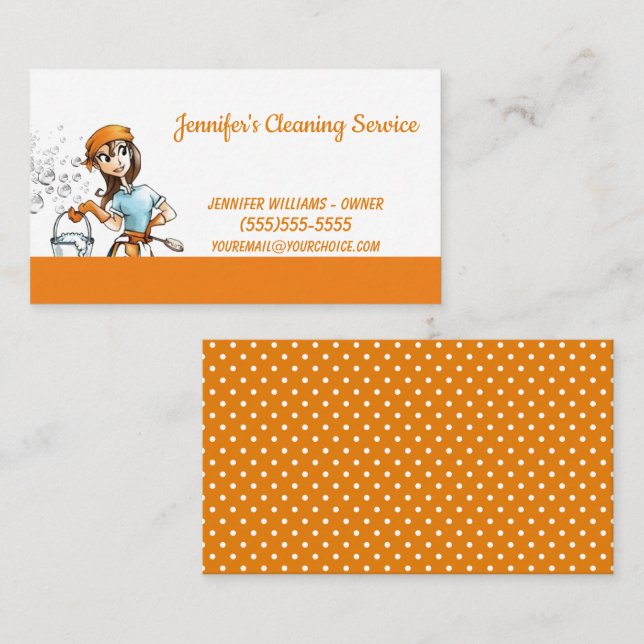 Behalt-Service Visitenkarte (Vorne/Hinten)