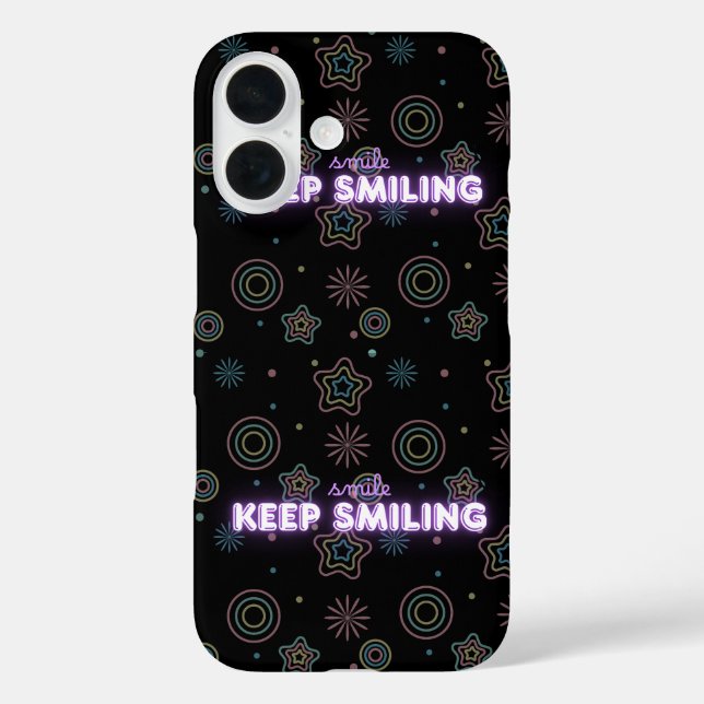 BEHALT SMILING iPhone 16 HÜLLE (Rückseite)