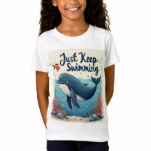Behalt T - Shirt für Mädchen - Motivation