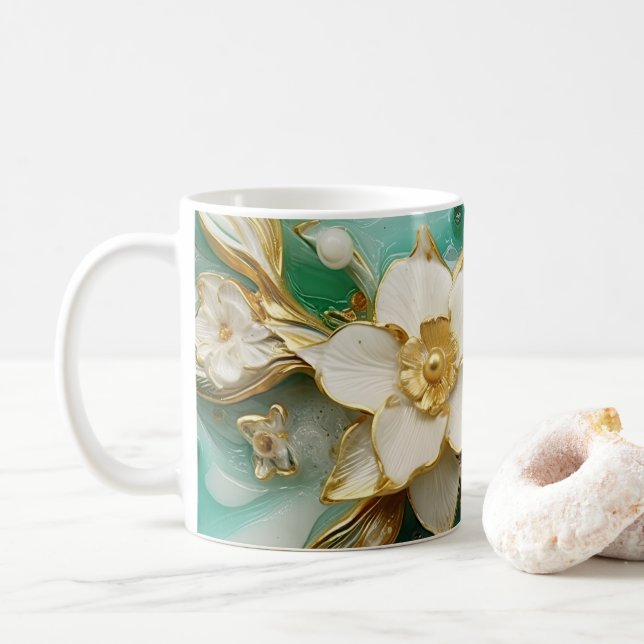 Behalt Tasse oder Geschenk an jemanden, den du Lie (Mit Donut)