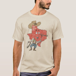 Behalt Texas Red Vintag erschüttert T-Shirt