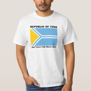 Behalt Tuvan Folk Music Alive tee - DOPPELSIERT
