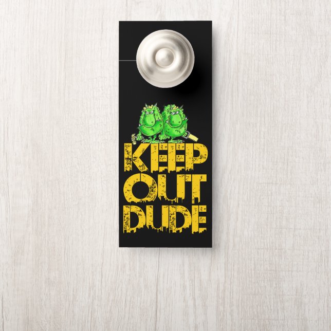 behalt Typ aus! Türanhänger (Auf Knauf)