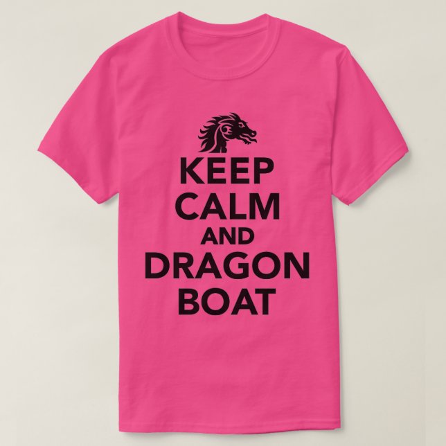 Behalt und Drachenboot T-Shirt (Design vorne)