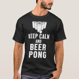 Behalt-Uni-Game-Player für Ruhe und Bierpong T-Shirt