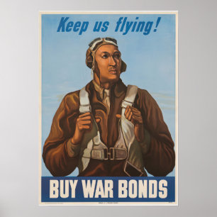 Behalt uns fliegen! poster