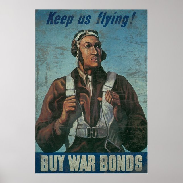Behalt US Flying Buy War Bonds Poster (Vorne)