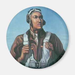 Behalt us Flying ~ Tuskeege Airman Magnet