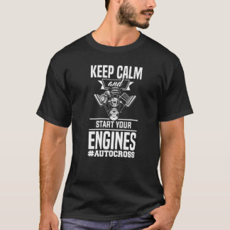 Behalt von Autocross Auto Racing Motorsport Appare T-Shirt