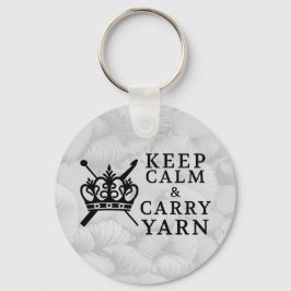 Behalt von Calm Carry Yarn Handwerk Schlüsselanhänger
