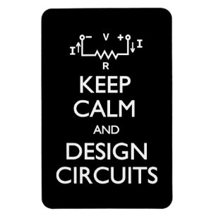 Behalt von Calm-Designschaltungen Magnet