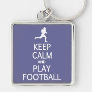 Behalt von Calm & Play Football-Schlüsselkette Schlüsselanhänger