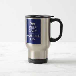 Behalt von Calm und Waddle Reisebecher