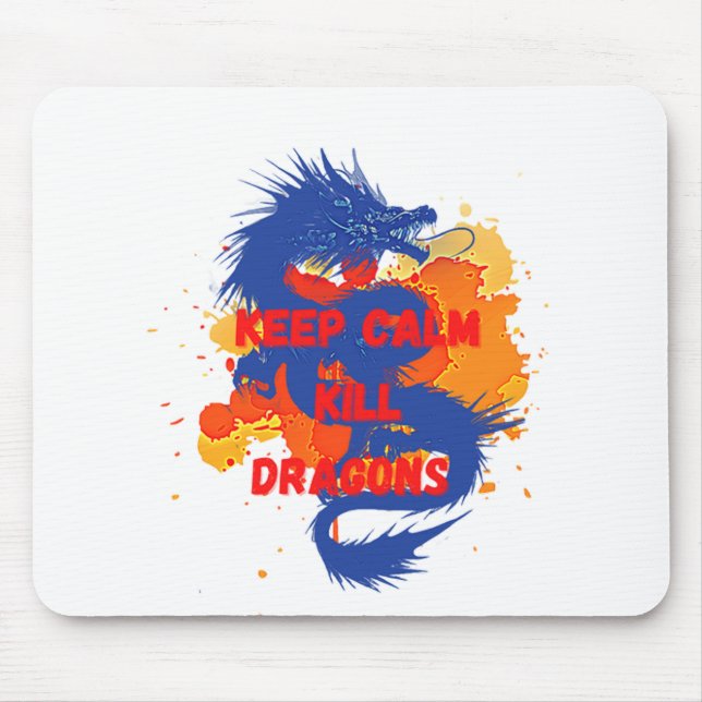 Behalt von Drachen Mousepad (Vorne)