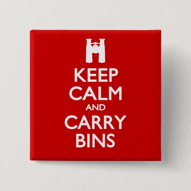 Behalt von Kalk und Carry Bins Button (Vorderseite)