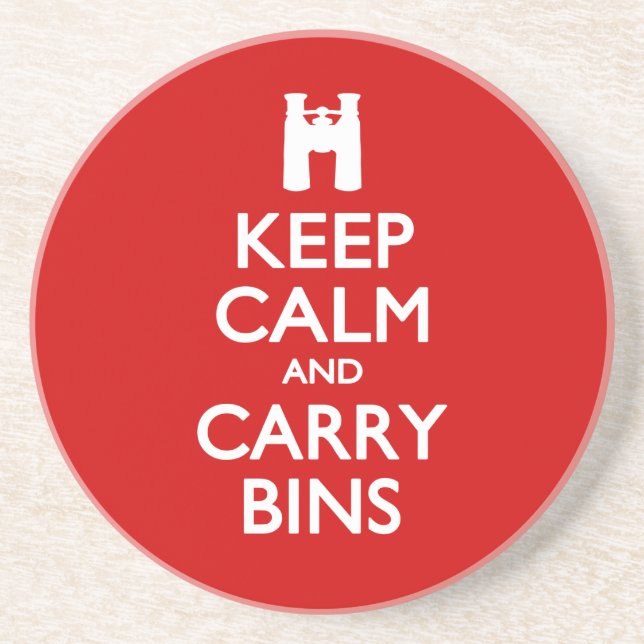 Behalt von Kalk und Carry Bins Getränkeuntersetzer (Vorne)