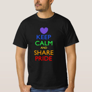Behalt von Ruhe und Aktie T-Shirt