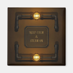 "Behalt von Ruhe und Dämpfung" Magnet